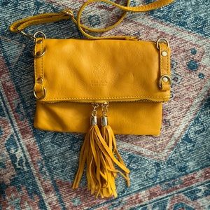 Italian Leather crossbody bag